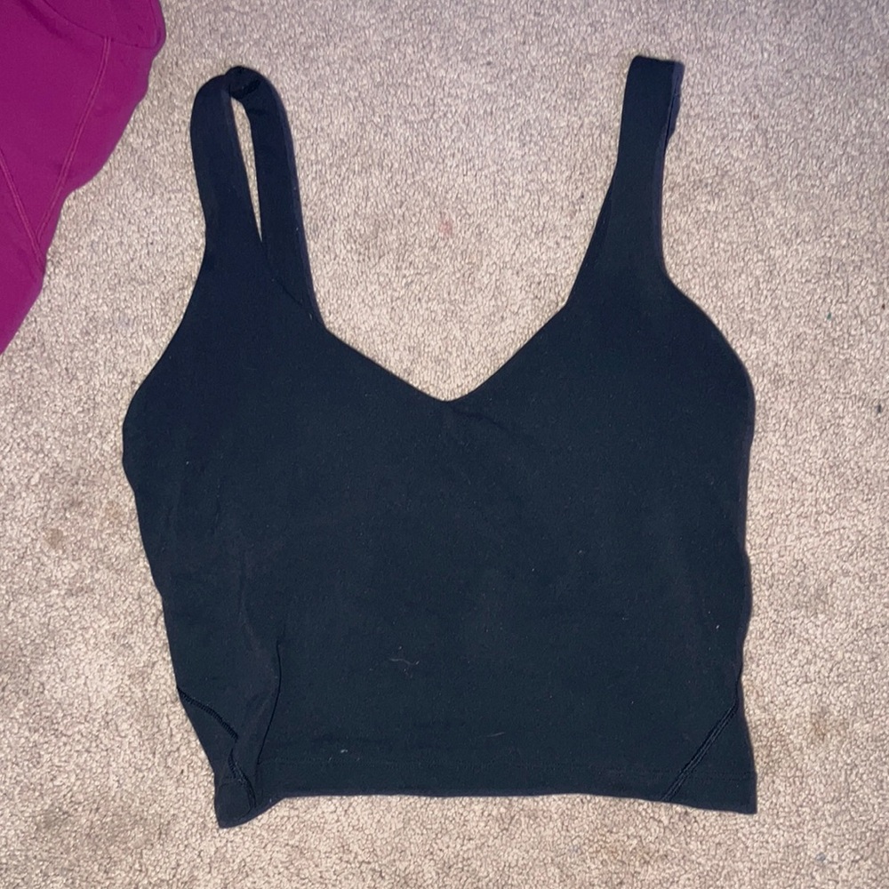 Black Lululemon align tank